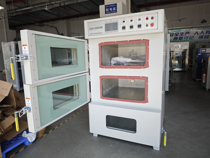 電池三層真空烘箱(圖3) 電池三層真空烘箱(圖3)
